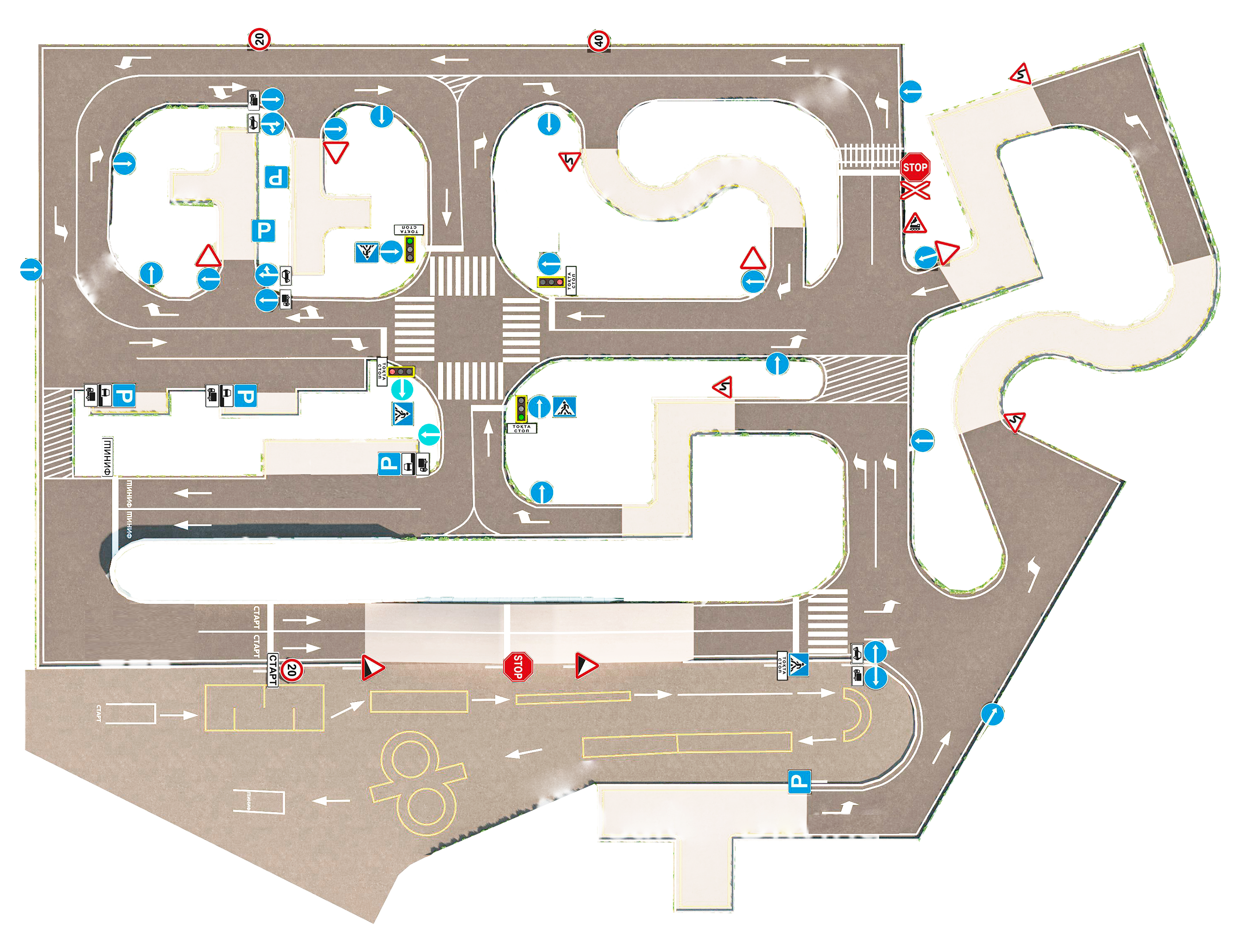 Autodrom Map